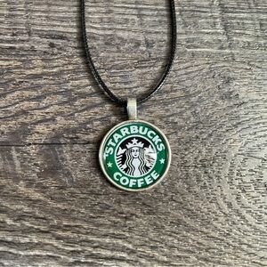 Starbucks Coffee Logo Pendant Necklace